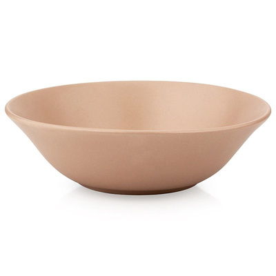 Miska sałatkowa ceramiczna beżowa SOHO 23,5 cm, 1,1 l