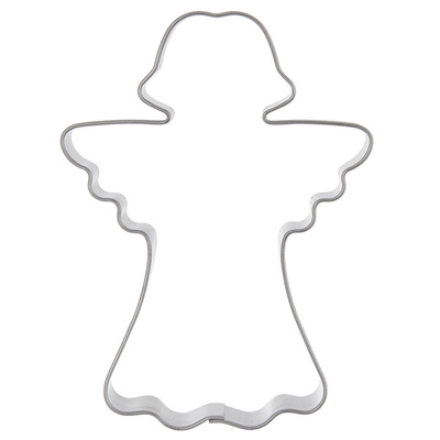 Cookie Cutter Steel Angel 8 cm