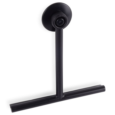 Window Squeegee with Suction Cup Black