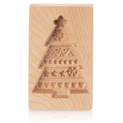 Biscuit Mold Wooden Tree 13x8 cm