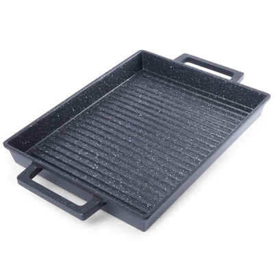 Grill Plate Granite GRANDE 43x26 cm