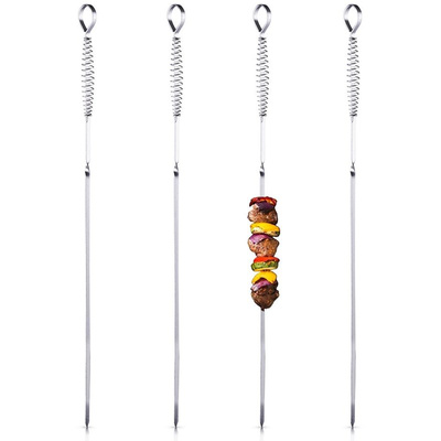 BBQ Skewers Steel 42,5 cm 4 pcs