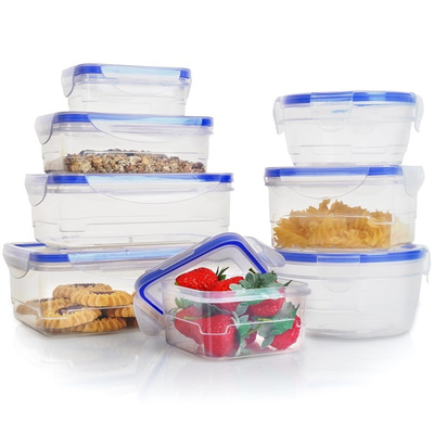 Food Containers with Lid and Gasket 8 pcs