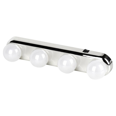 Mirror Lights 4 Led on Suction Cups 30.5 cm