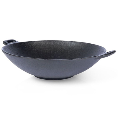 Patelnia wok żeliwna LITINA 30 cm