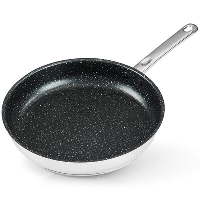 Patelnia stalowa granitowa 28 cm (paleta 96 szt.)