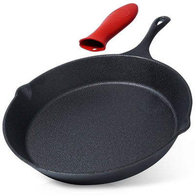 Frying Pan Cast Iron with Silicone Liner CAST LINE 30 cm