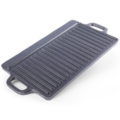 Grill Plate Cast Iron Double-Sided LITINA 45.4x23 cm
