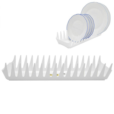 Plate Rack Plastic White 39 cm