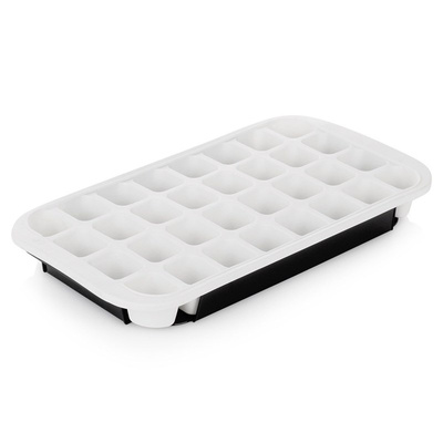 Ice Cube Tray Silicone with Tray 33x18 cm