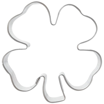 Cookie Cutter Steel Clover 6 cm