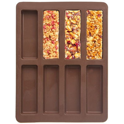 Bar Mold Silicone Brown SILLINIE  22x16.5x1.5 cm