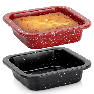 Baking Tin Granite 12x12 cm 2 pcs