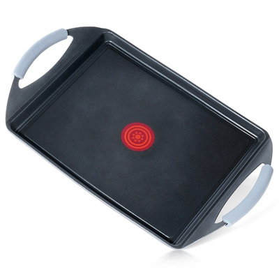 Grill Plate Non-Stick heat-up indicator 41x24,5 cm