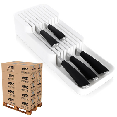 Knife Drawer Organiser White 39x14.5x7.5 cm (pallet of 192 pcs)