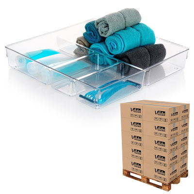 Organizer do szuflady z przegródkami 31x31x5,5 cm (paleta 288 szt.)