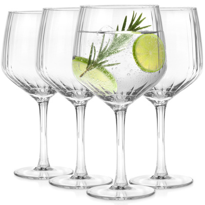 Kieliszki do ginu szklane 580 ml 4 szt.