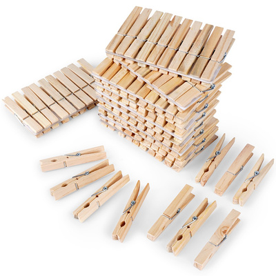 Clothes Pegs Bamboo 100 pcs