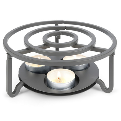 Teapot Warmer Metal Gray 16.5 cm