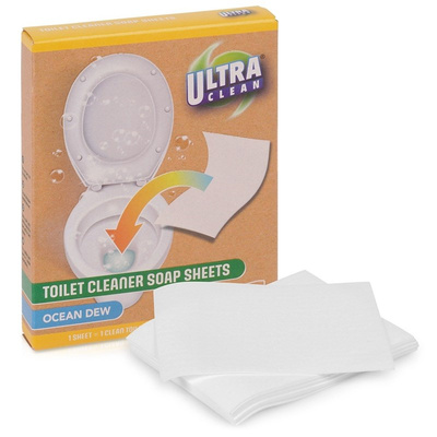 Toilet Cleaning Sheets Soluble Scented 10 pcs