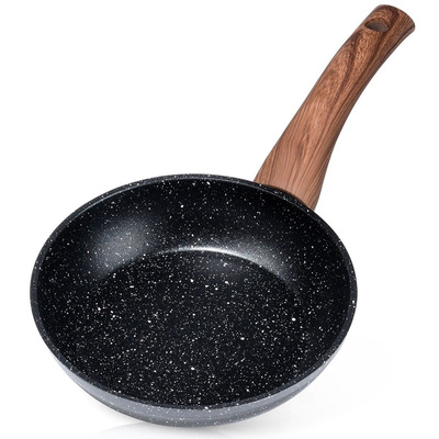 Frying Pan Granite BLACK&WOOD 16 cm