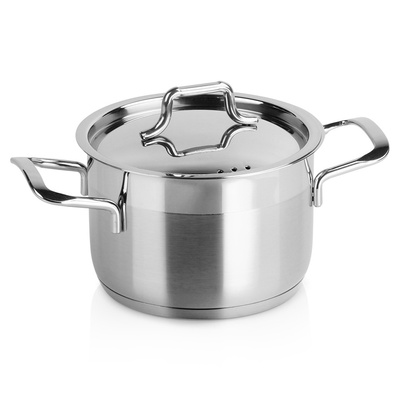 Pot Steel with Lid ANETT 14 cm, 1.5 l