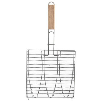 Fish Grill Basket Metal 28x55.5 cm