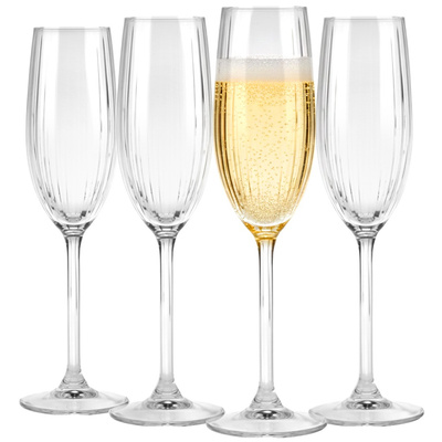 Champagne Flutes 210ml 4 pcs
