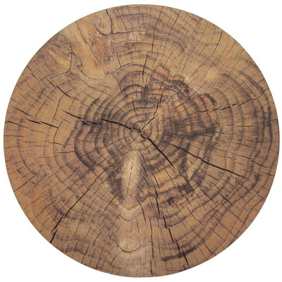 Placemat Cork Round WOODEN 38 cm