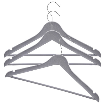 Wieszaki na ubrania szare obrotowe 42,5x24 cm 3 szt.