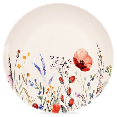 Dinner Plate Porcelain POPPY 27 cm