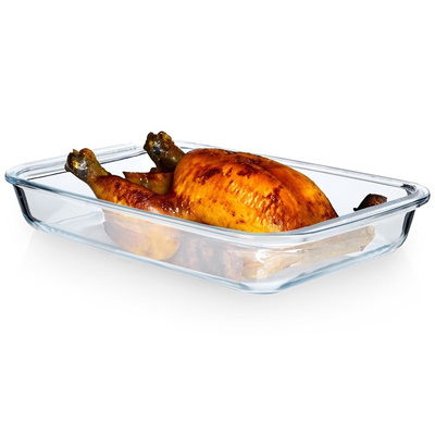 Casserole Dish Glass 34,5x20,5x5 cm, 2,2 l