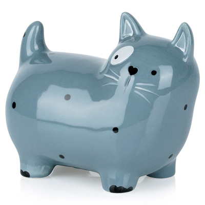 Piggy Bank Ceramic Cat