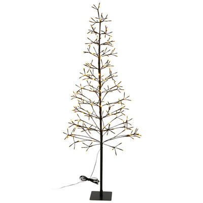 Drzewko świąteczne świecące zewnętrzne 280 LED 150 cm