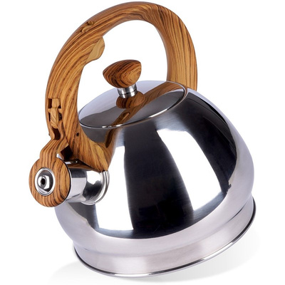 Whistling Kettle Steel Silver 1.5 l