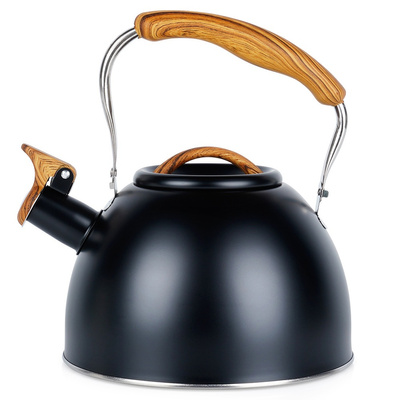 Whistling Kettle Steel Black 2.5 l