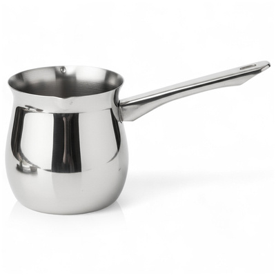 Turkish Coffee Pot Steel 400 ml