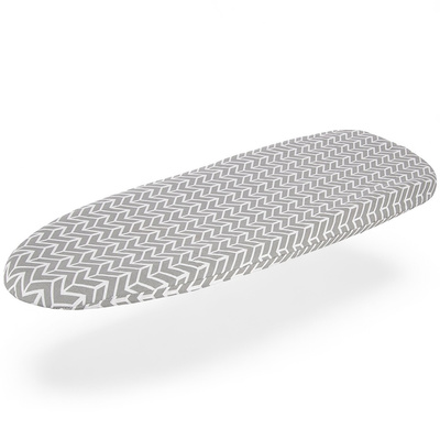 Pokrowiec na deskę do prasowania bawełniany szary 77x31 cm