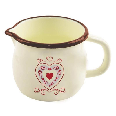 Mug Enamel Beige TONCA 1,2 l