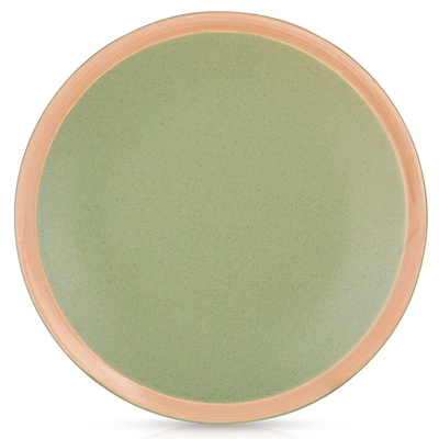 Ceramic green dessert plate ARTHENA GREEN 21 cm