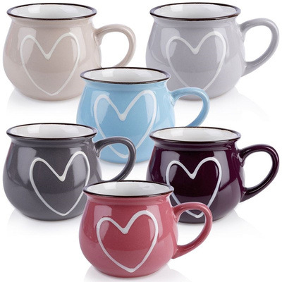 Mugs Ceramic 320 ml 6 pcs