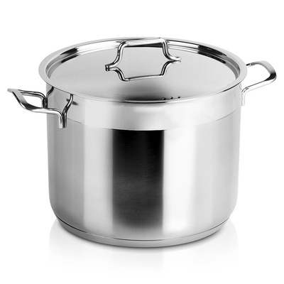 Pot Steel with Lid ANETT 26 cm, 10 l