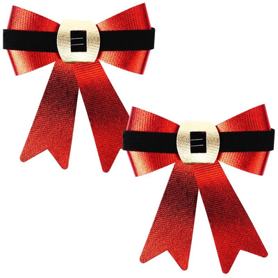 Decorative Bow Christmas 15x17 cm 2 pcs