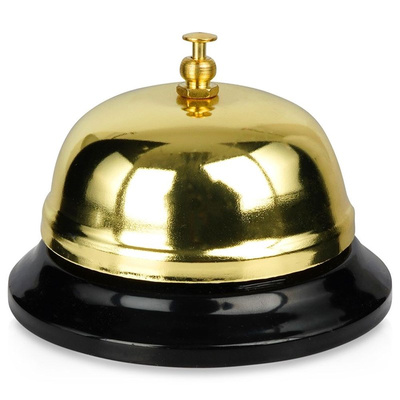 Service Bell Golden 8.5x6 cm