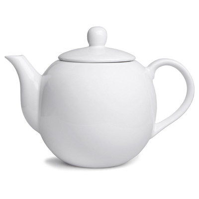 Tea Pot Porcelain White 1.1 l