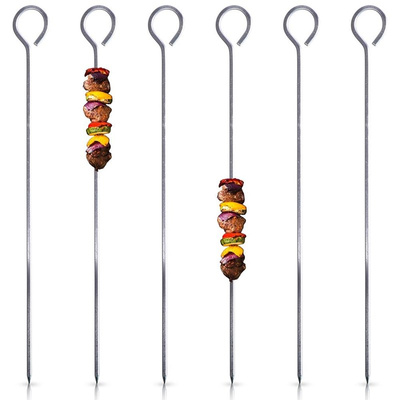 BBQ Skewers Steel 23,5 cm 6 pcs