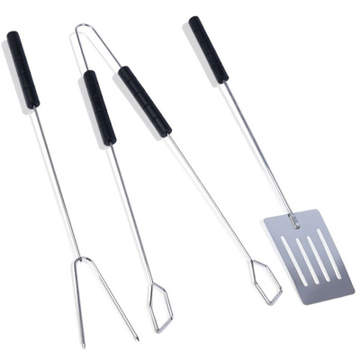 BBQ Accessories Steel 3 pcs