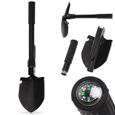 Folding Shovel Metal Black 41 cm