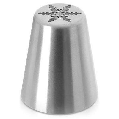 Russian Piping Tip Steel Snowflake