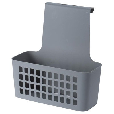 Door Basket Plastic Gray 23,5x10x24 cm